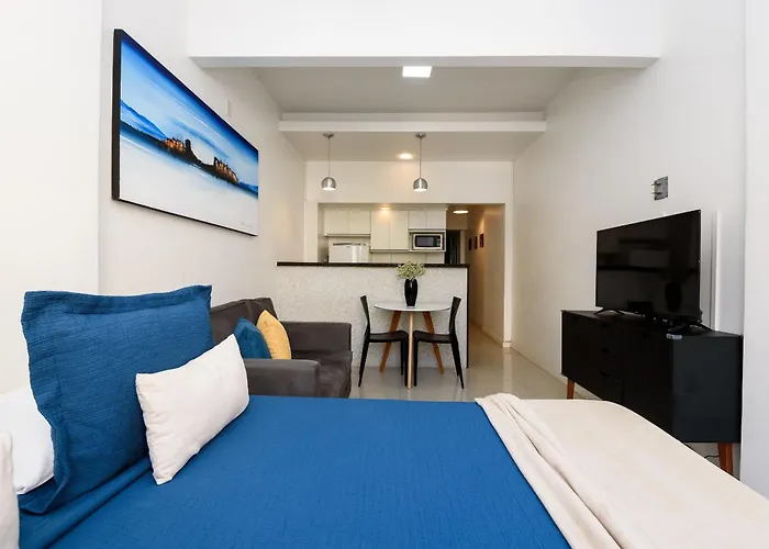 Moderno Studio A 400M Da Praia | Sl 363/214 Rio de Janeiro